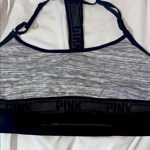 pink victoria secret sports bra